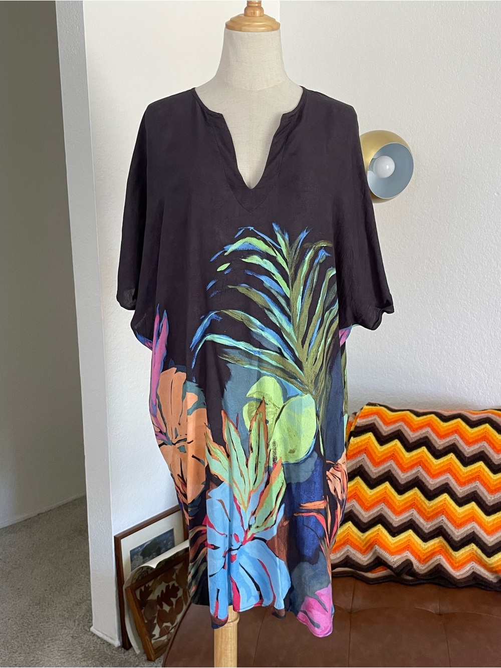 Jams World 60 Years Tropical Nature Coverup Dress